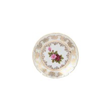Набор тарелок Queen's Crown Aristokrat Роза Перламутровая 17 см (6 шт)