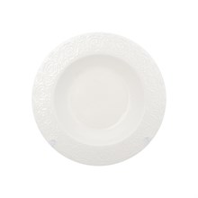 Набор глубоких тарелок из 2-х шт Royal Classics Белые розы диаметр 22 см