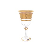 Набор бокалов для вина Star Crystal Смальта Кристина 220мл (6 шт)