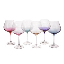 Набор бокалов для вина Crystalex Bohemia Арлекино 570мл (6 шт)