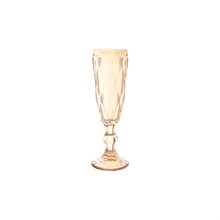 Набор бокалов для шампанского Royal Classics Крупный ромб (6 шт) янтарь