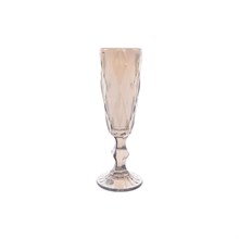 Набор бокалов для шампанского Royal Classics Крупный ромб (6 шт) амбер