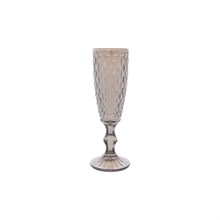 Набор бокалов для шампанского Royal Classics Средний ромб (6 шт) амбер