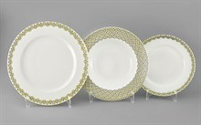 Набор тарелок на 6 персон "Восточное плетение" Сабина Leander 18 предметов