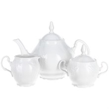 Чайный сервиз Bernadotte Недекорированный 6 персон 17 предметов (чашка бочка)