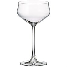 Набор бокалов для мартини 235 мл "ALCA" Crystalite Bohemia  (6 штук)