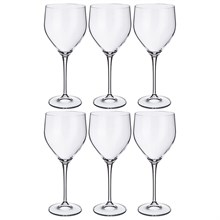 Набор бокалов для белого вина 245 мл "Sitta" Crystalite Bohemia (6 штук)
