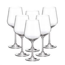 Набор бокалов для красного вина "STRIX" 850 мл Crystalite Bohemia (6 штук)