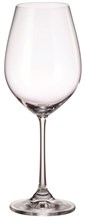 Набор бокалов для красного вина "COLUMBA" 650 мл Crystalite Bohemia (6 штук)