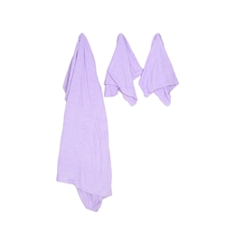 Простынь на резинке с наволочками Maison Dor Lilac (180*200, 50*70) 50999