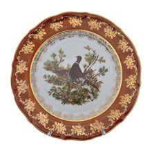 Набор тарелок Repast Охота красная Мария-тереза 25 см (6 шт)