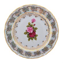 Набор тарелок Queen's Crown Aristokrat Роза 21 см (6 шт)