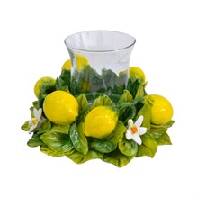 Подсвечник Orgia Лимоны 22 см