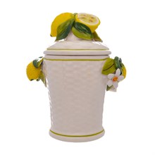 Банка для сыпучих продуктов с крышкой Orgia Лимоны 21 см