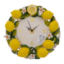 Часы настенные Orgia Лимоны 26 см