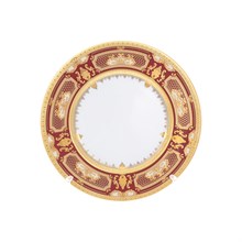 Набор тарелок Falkenporzellan Donna bordeaux gold 22,5 см(6 шт)