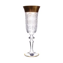 Набор фужеров для шампанского Crystal Heart 150мл(6 шт)