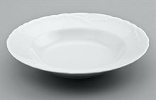 Набор тарелок глубоких 22,5 см (6 штук) Rococo, недекорированный Cmielow