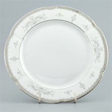 Набор тарелок 27см 6шт Bolero, декор "Платиновый узор" Cmielow