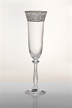 Набор бокалов для шампанского Анжела 190 мл (6 штук) Crystalex