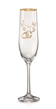Набор бокалов для шампанского Виола 190 мл (2 штуки) Q7976 Crystalex