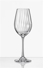 Набор бокалов для вина Виола 350 мл (6 штук), оптика "Waterfall" Crystalex