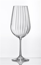Набор бокалов для вина Виола 570 мл (6 штук), оптика "Waterfall" Crystalex