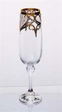 Набор бокалов для шампанского Джулия 180 мл (6 штук) Crystalex