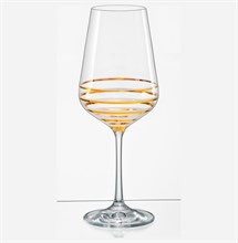 Набор для вина графин и бокалы Сандра 450 мл Crystalex 3 предмета
