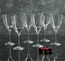 Набор бокалов для вина Кейт 400 мл (6 штук), оптика Crystalex