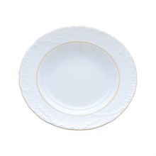Набор глубоких тарелок 22,5 см Repast Rococo с золотыми полосами ( 6 шт)