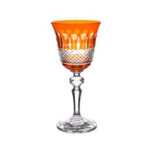 Фужер для вина Кристина Bohemia Цветной хрусталь 150мл оранжевый (1 шт)