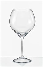Набор бокалов для вина София 650 мл (2шт), недекорированный Crystalex