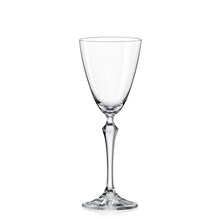 Набор бокалов для вина Элизабет 250 мл (6 штук), недекорированный Crystalex