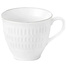 Кофейная чашка 100мл Sofia , декор "Двойная отводка платиной" Cmielow