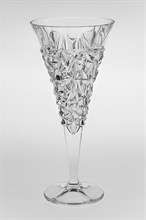 Набор бокалов для вина "GLACIER", 250 мл (набор 6 шт.), хрусталь, Bohemia Jihlava