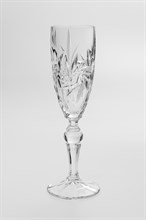 Набор бокалов для шампанского "PINWHEEL", 180 мл (набор 6 шт.), хрусталь, Bohemia Jihlava