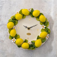 Часы настенные Orgia Лимоны 34 см