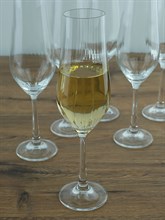 Набор фужеров для шампанского Crystalex Tulipa optic 170 мл (6 шт)
