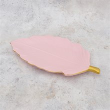 Блюдо лист Pink