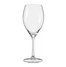 Набор бокалов для вина София 390 мл (6шт), недекорированный Crystalex