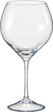 Набор бокалов для вина София 650 мл (6 штук), недекорированный Crystalex