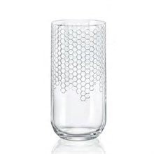 Набор стаканов для воды Умма 440 мл (6 шт) декор "Соты" Crystalex