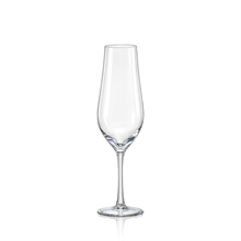 Набор бокалов для шампанского Пралине 100 мл (4 шт), недекорированный Crystalex