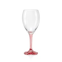 Набор бокалов для вина Магнолия 350 мл, оптика pink (6 шт)