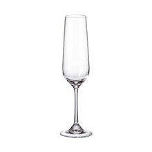 Набор бокалов для шампанского Crystalite Bohemia Strix/Dora 200 мл (2 шт)
