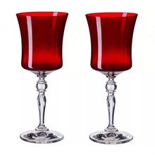 Набор бокалов для вина Грация 185 мл декор "Коллекция Богема" Crystalex (6 шт)