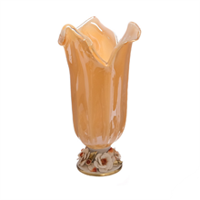 Ваза White Cristal Honey, высота 40 см, диаметр 22 см