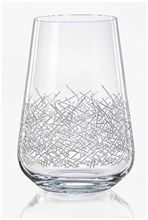 Набор стаканов Сандра 380 мл (6шт) "Морозный узор" Crystalex