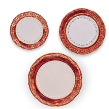 Набор тарелок Repast Красный лист Мария-тереза R-S 18 предметов